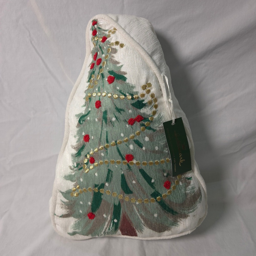 Hallmark Christmas Tree Decorative Pillow Target Exclusive Embroidered Sequin